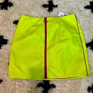 Urban outfittters size medium Neon Yellow and Magenta SKIRT